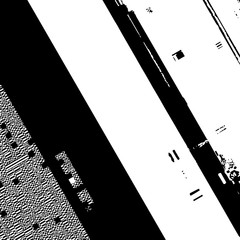 Obraz premium Glitched Diagonal Overlay