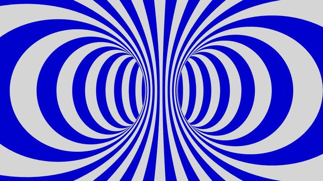 Espiral hipn&oacute;tica azul 3.