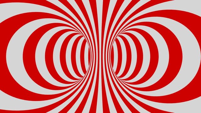 Espiral hipn&oacute;tica rojo 3.