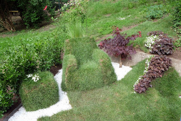 Flowers exposed on Floraart, 52 international garden exhibition in Zagreb