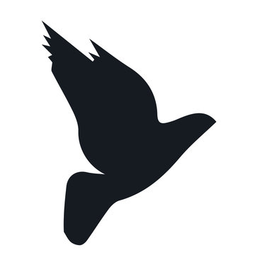 recommend clip art: Bird silhouette icon.