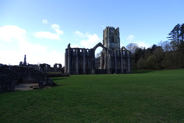 Fototapeta premium Fountains Abbey, Ripon, North Yorkshire