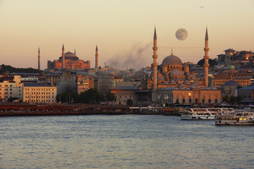 mystic istanbul evening and landscapes