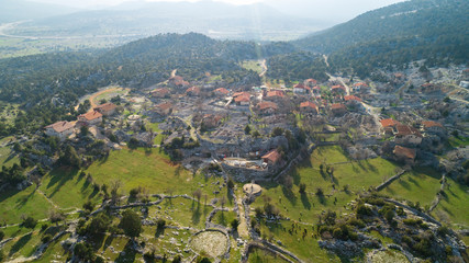 turkey / antalya / akseki / sarihacilar history and culture