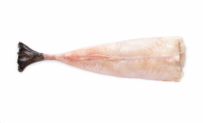 Monkfish fillet carcass without head