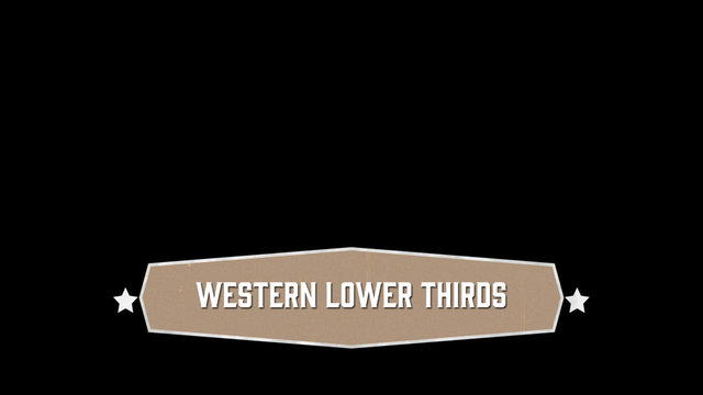 Western Lower Thirds
