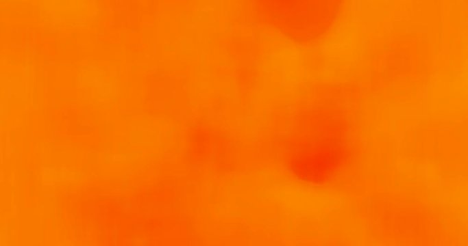 60fps abstract cg pulsating colorful loopable background - orange morphing shapes seamless loop 4K animation