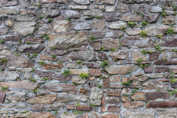 Stone wall for use as a background