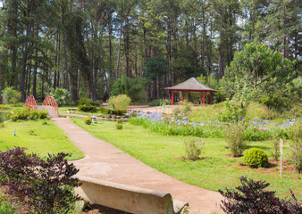 gazebo in the park