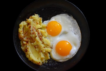 omelet with potatoes