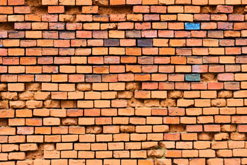 Fototapeta premium Brick wall background, grunge background