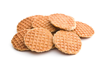 Sweet waffle biscuits.