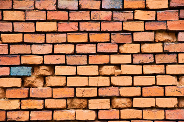 Brick wall background, grunge background