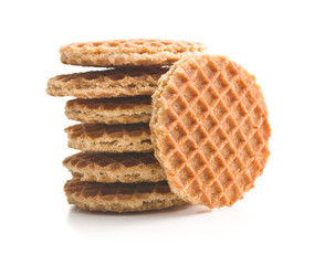 Sweet waffle biscuits.
