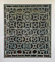 Traditional Window Patterned Chineses House
