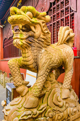 Lion Sculpture, Yuyuan Garden, Shanghai, China