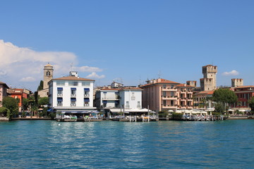 Obraz na płótnie Canvas Lake Garda Sirmione Italy