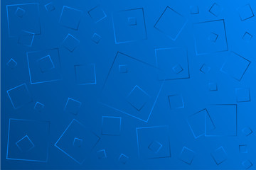 Light blue vector illustration, which consists of rectangles of different sizes. Gradient design for your product design: advertising, banners, posters, videos, etc... Creative geometric background.