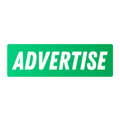 Fototapeta premium advertise advertising sticker