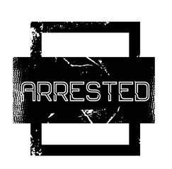 arrested advertising sticker