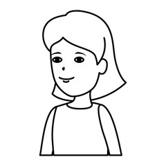 beautiful woman avatar character