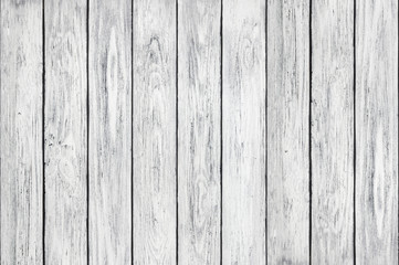 Natural background of white wooden plank boards vertical