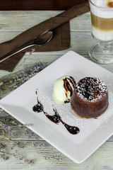 chocolate fondant cake