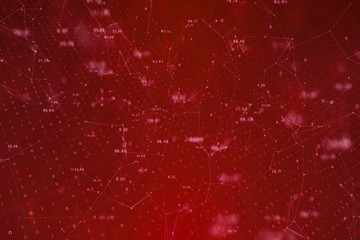 Artistic computer network cyberspace background