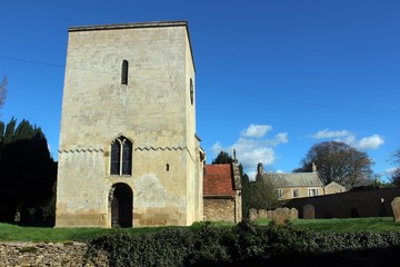 Fototapeta na wymiar St Oswald's Church, Hotham, East Riding of Yorkshire.