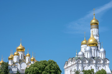 Fototapeta na wymiar The dome of the Orthodox Church close-up.