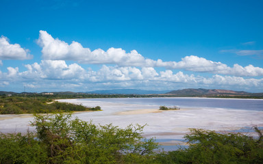 In Puerto Rico's southwest corner, Cabo Rojo, tons of salt are extracted from seawater annually