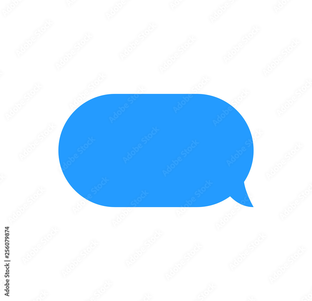 Poster message bubbles chat vector. vector template of message bubbles chat boxes icons.
