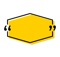 Quotes icon vector. Quotemarks outline, speech marks, inverted commas or talking marks collection. Vector line art illustration isolated on white background.