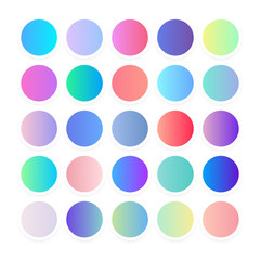 Multicolor gradients, soft color background. Modern screen vector design for mobile app and web site. Soft color gradients. Vector illustration.