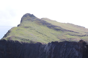 Mountain with cliff