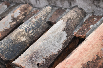 Traditional roof tiles