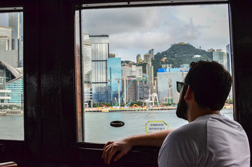 Fototapeta premium ferry boat ride