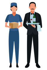 Jobs and professional workers