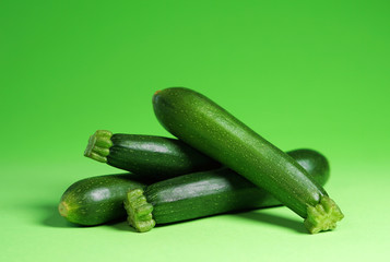 Green Zucchini Portrait
