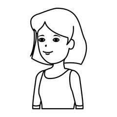 beautiful woman avatar character