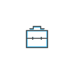 Briefcase icon design. Stationery icon vector design