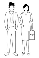 executive business cartoon