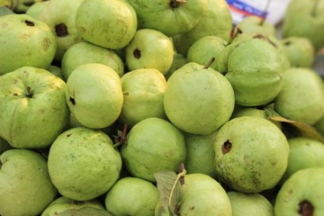 Guava fruit is delicious at street food