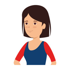 beautiful woman avatar character