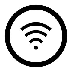 Wifi connection symbol icon