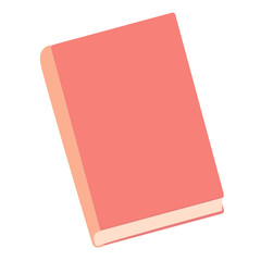 Book flat illustration