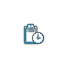 Modern and minimalist icon design. Management icon vector design