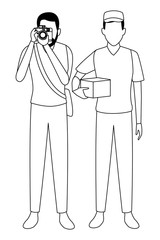 Jobs and professional workers