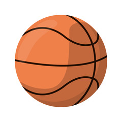Basketball ball sport cartoon