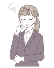 ビジネスウーマン 就活生 会社員 若い女性